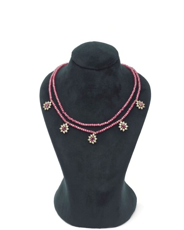 Glass Pink Drops