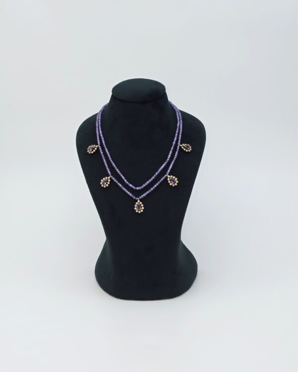 Glass Violet Drops