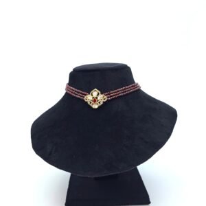 Maroon Majesty Choker