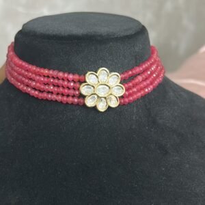 Ruby Blossom Choker